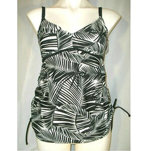 Liz Lange Target Maternity Tankini Swim Pregnancy‎ Top SMALL